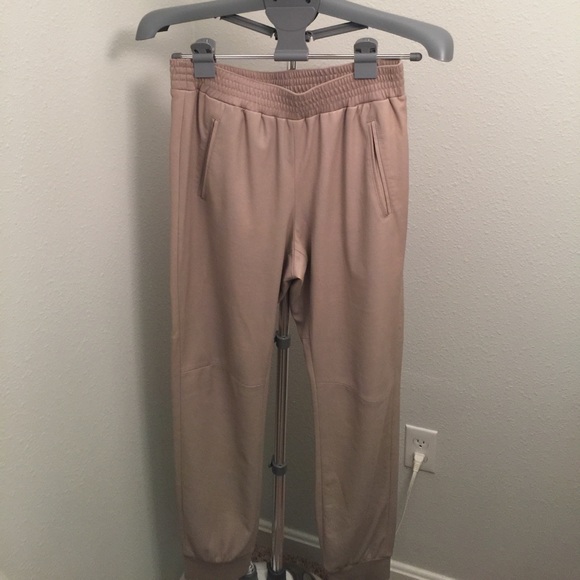 BCBGMaxAzria Pants - Leatherette track joggers BCBGMaxAzria Pants - Leatherette track joggers